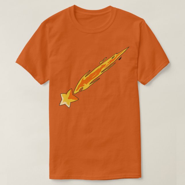 Shooting Space Asteroid Asteroids T-Shirt (Design Front)