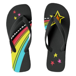 Shooting Star Flip Flops Beach Footwear