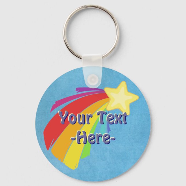 Shooting Star Keychain (Front)