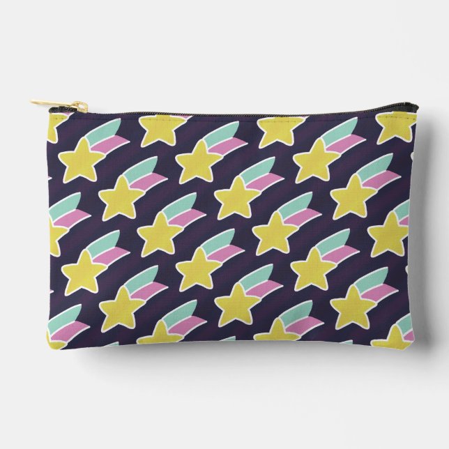 Shooting Star Pattern Accessory Pouch (Front)