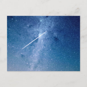 Shooting star postcard