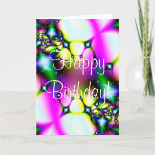 Shooting Stars Happy Birthday! Card