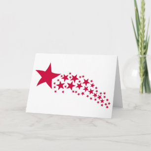Shooting Stars Holiday Card