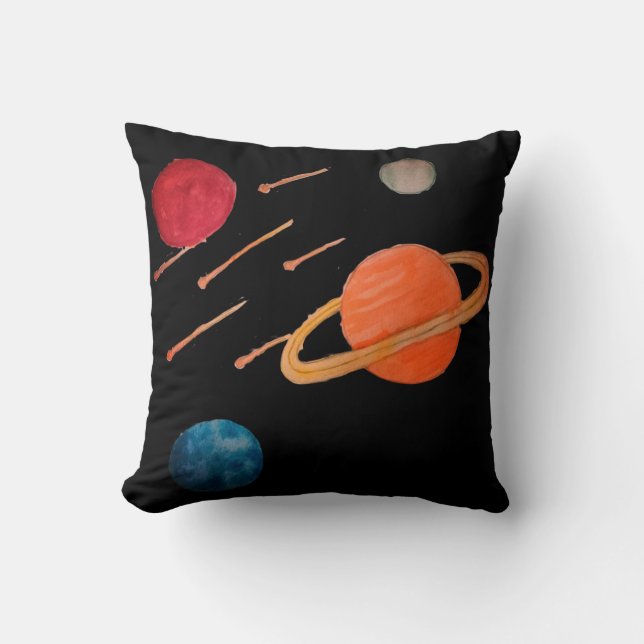 Shooting stars in space cushion (Front)