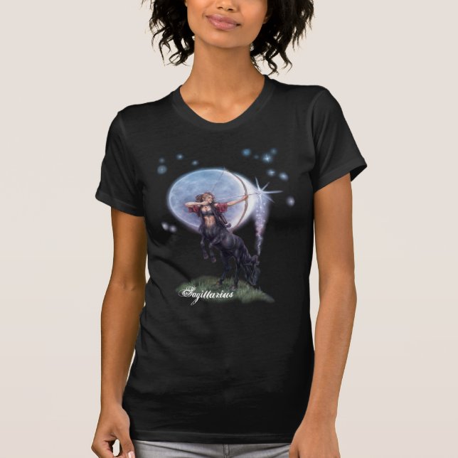 Shooting Stars - Sagittarius - Ladies Shirt (Front)