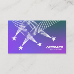 Shooting Stars - Soft Gradient Business Card