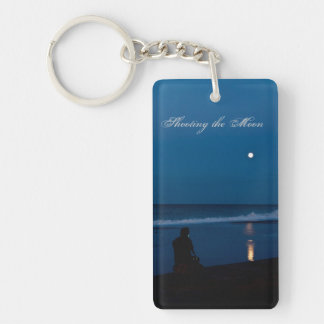 Shooting the Moon Photographer Keyfob Key Ring