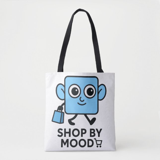Shop By Mood - Cute Smilo Tote Bag (Front)