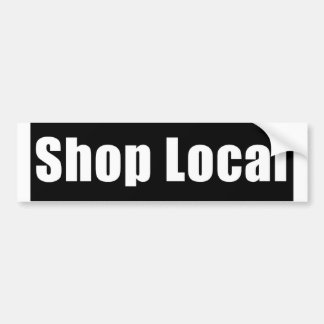 Shop Local Bumper Sticker