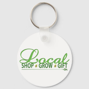 Shop Local, Grow Local, Gift Local Key Ring