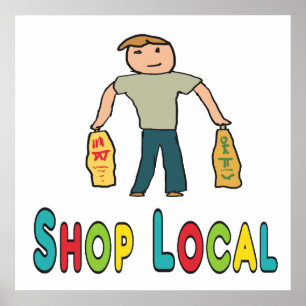 Shop Local Poster