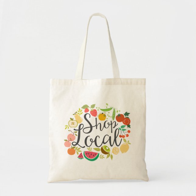 Shop Local Tote Bag (Front)