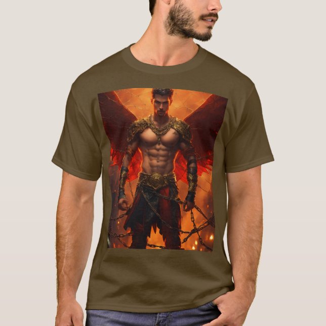 "Shop Our Evil Men T-Shirt Design – Dark and Edgy  (Front)