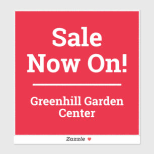 Shop Sale or Store Sale