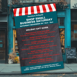 Shop Small Businesses Event Flyer