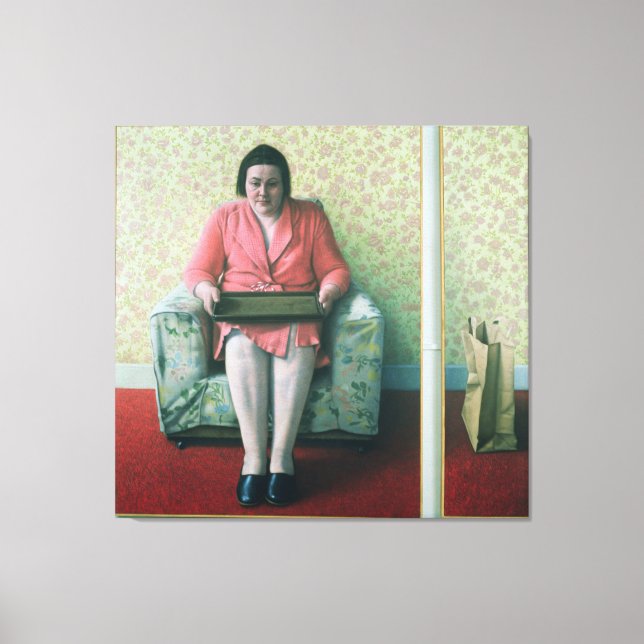 Shop Soiled 1977 Canvas Print (Front)