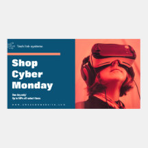 Shop Tech Cyber Monday Promotion Facebook