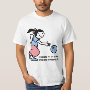 Shop Tip: Shoes for 85 cents at the bowling alley T-Shirt