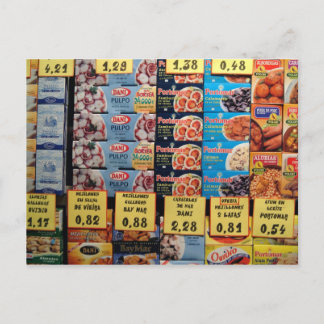 Shop window, Barcelona, Spain Postcard