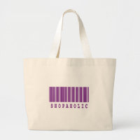 shopaholic barcode design