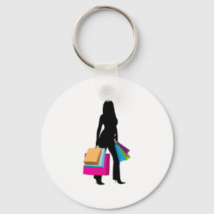 SHOPAHOLIC KEY RING