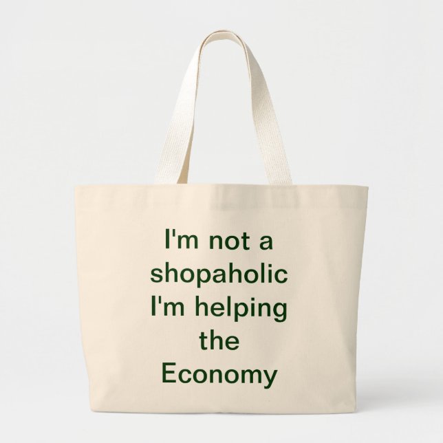 Shopaholic tote (Front)