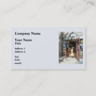 Shopfronts - Smoke Shop Business Card