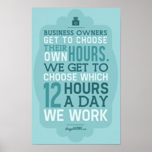 Shoppe Satire - Humour for Photographers Poster