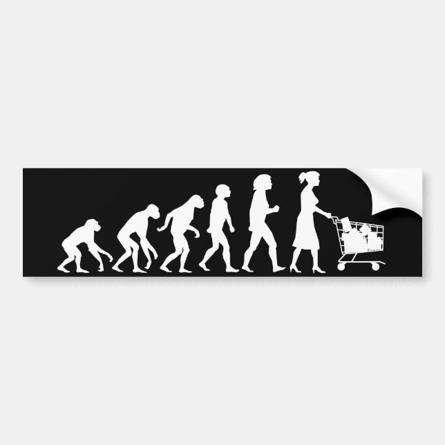 Shopper, the Last Stage Bumper Sticker (Front)
