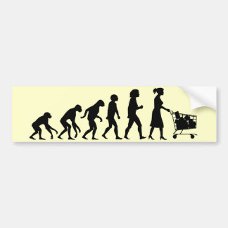 Shopper, the Last Stage Bumper Sticker