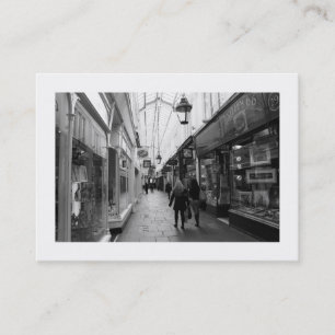 Shopping Arcade (Bordered) Business Card