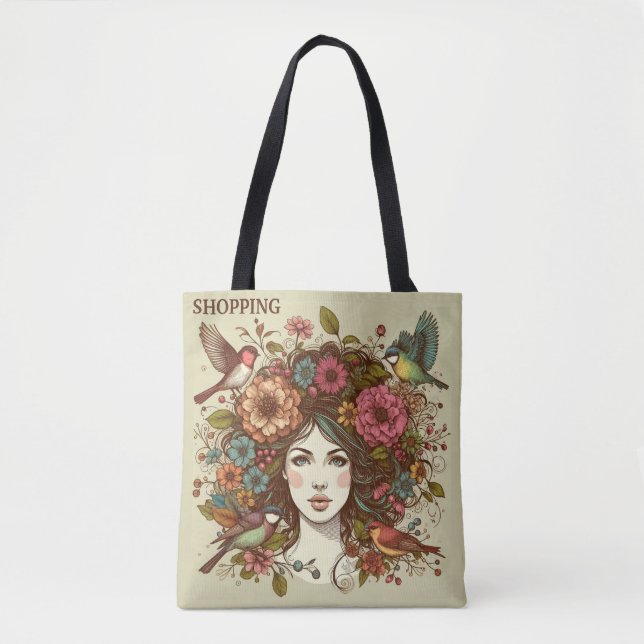 Shopping Bag Art Print Var03 (Front)