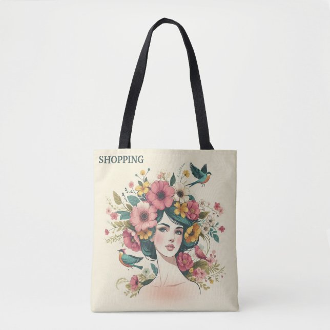 Shopping Bag Art Print Var04 (Front)