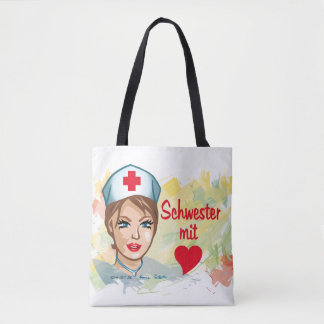 Shopping bag - Sister with heart