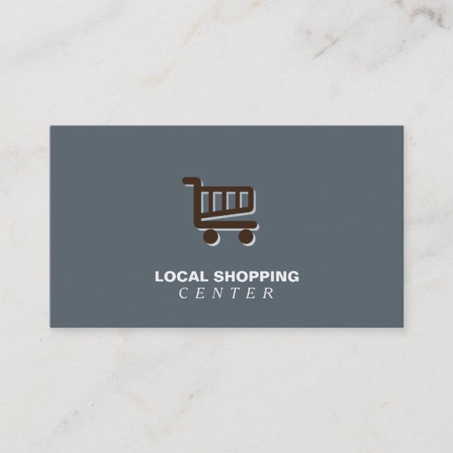 Shopping Cart Business Card (Front)