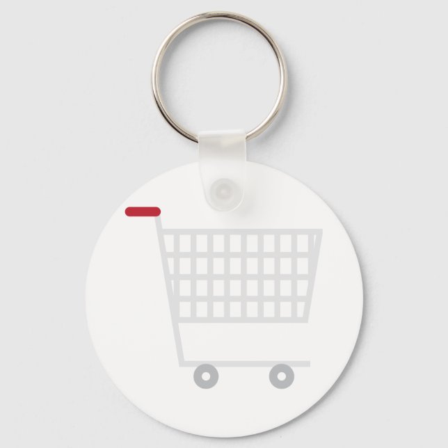Shopping Cart Key Ring (Front)