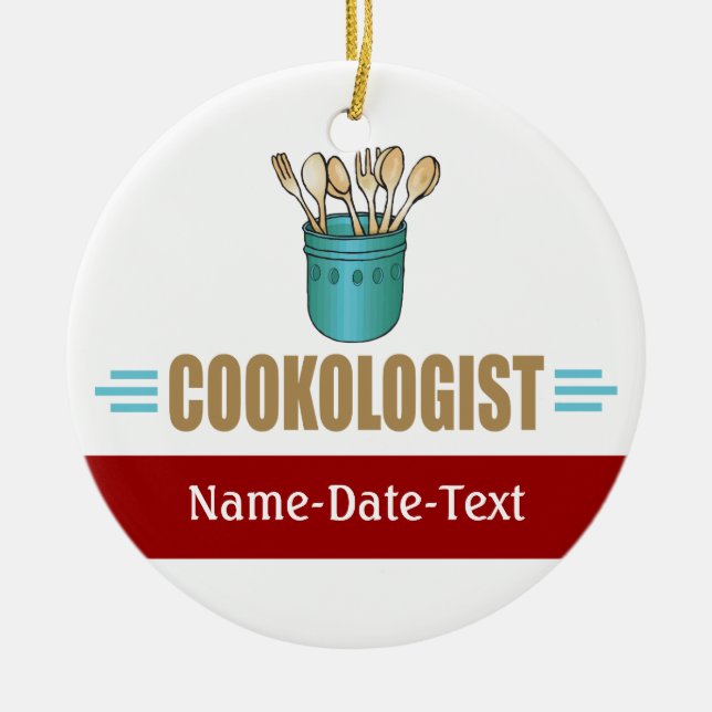 Shopping Ceramic Tree Decoration (Front)