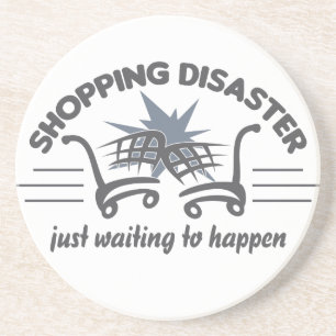 Shopping Disaster coaster