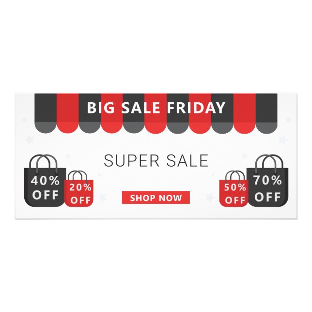 Shopping Discount Sale card | Discount (Front)