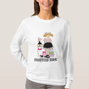 SHOPPING DIVA T-shirt
