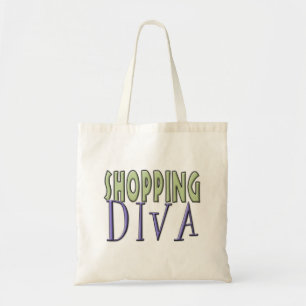 Shopping Diva tote Bag
