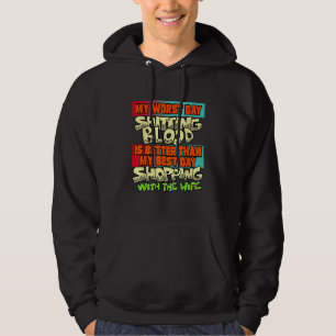 Shopping Humour Sarcastic Weird Funny Oddly Specif Hoodie