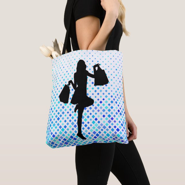 Shopping lady tote bag (Close Up)