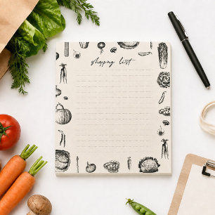 Shopping List Notepad