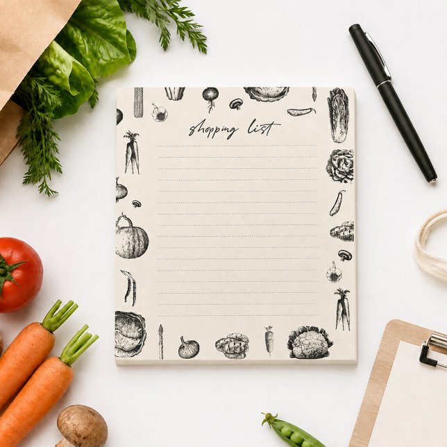 Shopping List Notepad (Creator Uploaded)
