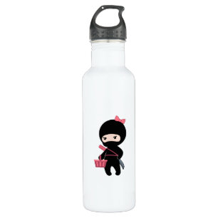 Shopping Ninja Girl 710 Ml Water Bottle