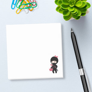 Shopping Ninja Girl Post-it Notes