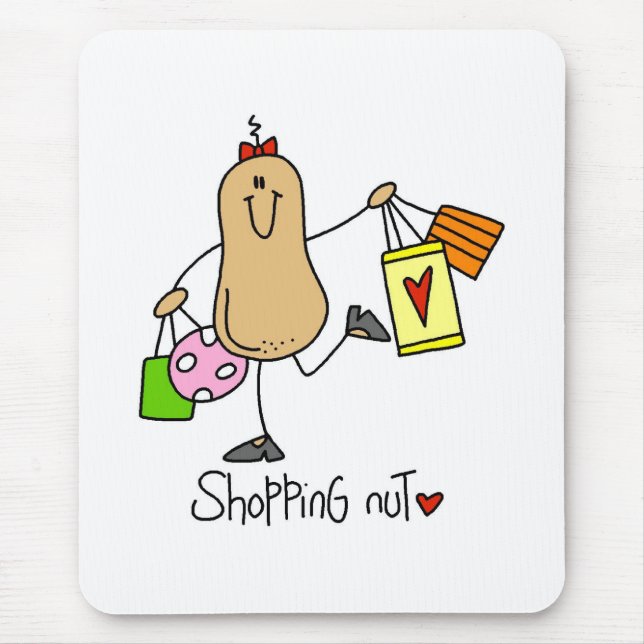 Shopping Nut Mouse Pad (Front)