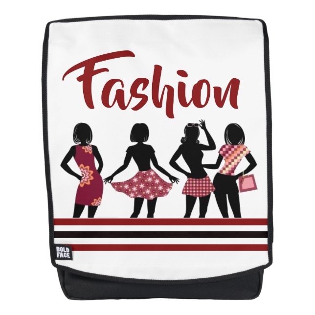 SHOPPING QUEEN COLLECTION BACKPACK (Front)