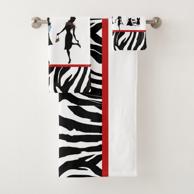 SHOPPING QUEEN COLLECTION BATH TOWEL SET (Insitu)
